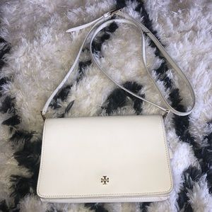 White Tory Burch Crossbody